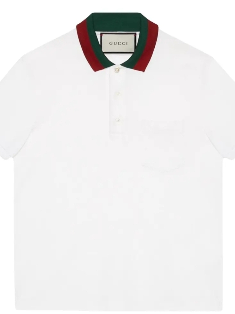 Gucci Classic Web Collar Polo Shirt
